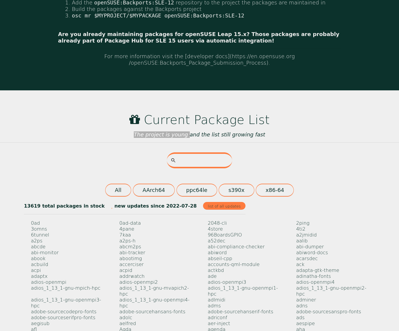 Screenshot 2022-08-31 at 11-52-17 SUSE Package Hub - SUSE Package Hub